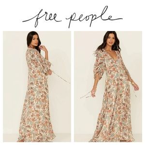 Free People ✨ Earthfolk Tea Set • Maxi Dress • Size Small • $168